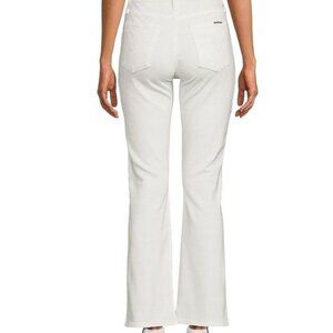 Hudson- Women's White Blair High Rise Bootcut Jeans 27